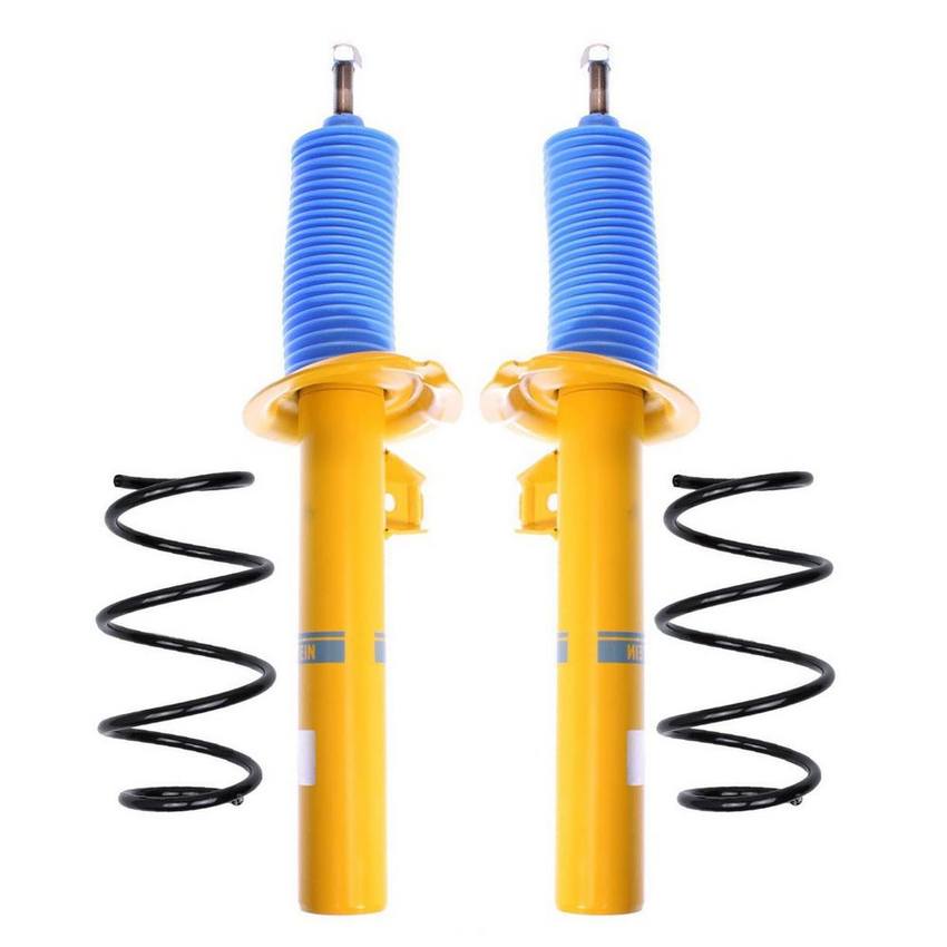 BMW Suspension Strut and Coil Spring Kit - Front (Standard Suspension) (B8 Performance Plus) 31331096184 - Bilstein 3817496KIT